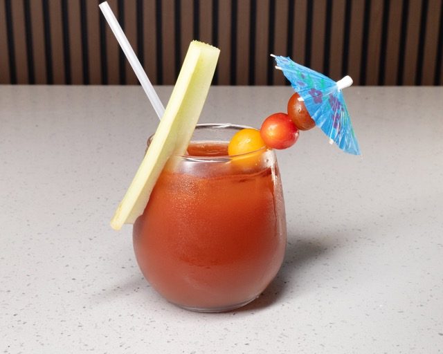 Bloody Mary — served at Joe's Naples Park Diner, Naples, Florida
