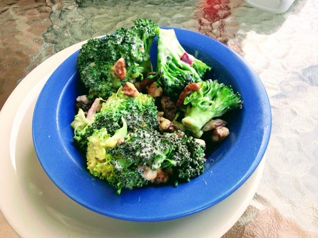 Broccoli Salad — served at Joe's Naples Park Diner, Naples, Florida
