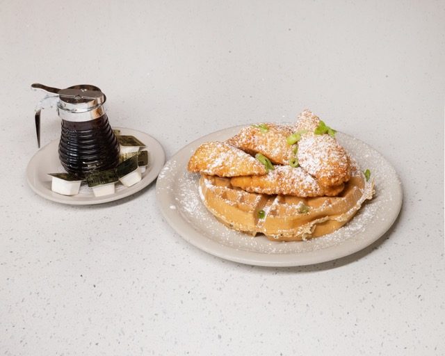 Chicken & Waffles at Joe's Naples Park Diner, Naples FL