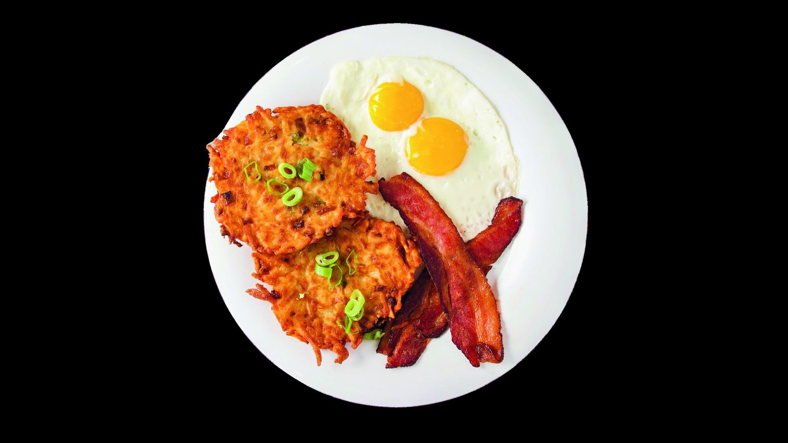 Potato Pancakes at Joe's Naples Park Diner, Naples FL